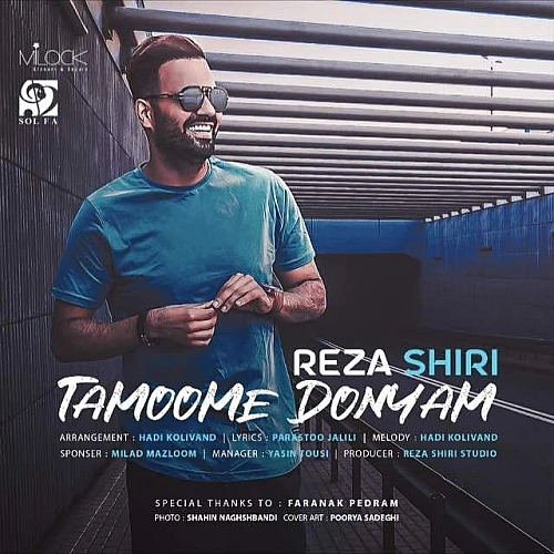 Cover artwork for Tamoome Donyam by Reza Shiri